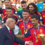 fifa-world-cup-final:-स्पेन-बना-चैंपियन,-ट्रंप-जश्न-के-बीच-पहुंचे-तो-fifa-चीफ-ने-किया-किनारे