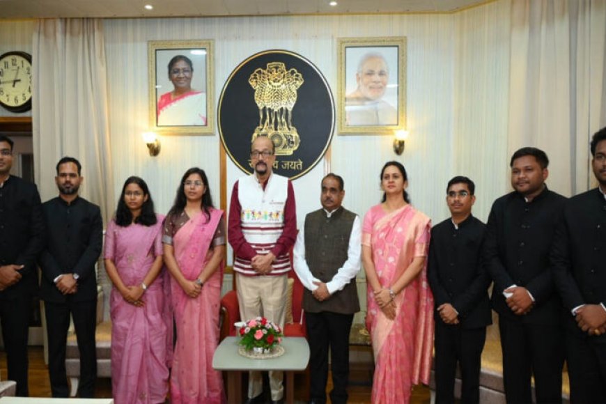 राज्यपाल-से-मिले-प्रशिक्षु-डिप्टी-कलेक्टर,-डेका-बोले-सेवा-भाव-और-संवेदनशीलता-से-निभाएं-जिम्मेदारी