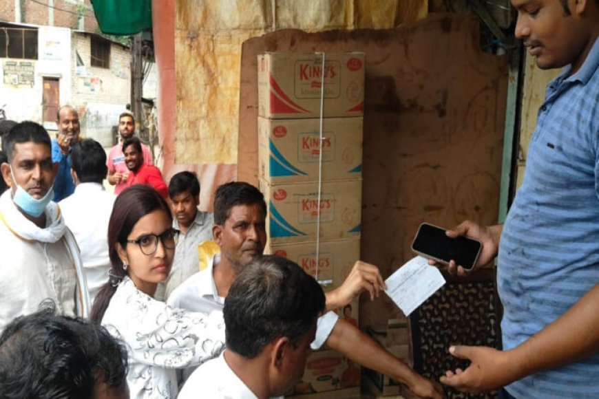 मुरैना-की-पुरानी-सब्जी-मंडी-में-नगर-निगम-का-बड़ा-एक्शन,-अतिक्रमण-हटाया,-दुकानदारों-के-चालान-काटे