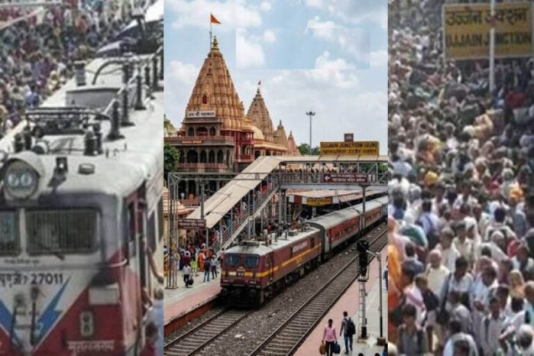 महाकाल-दर्शन-के-लिए-उमड़ेगा-रिकॉर्ड-जनसैलाब,-सावन-भादौ-में-रोज-95-हजार-एडवांस-बुकिंग,-उज्जैन-स्टेशन-पर-पहली-बार-वन-वे-ट्रैफिक