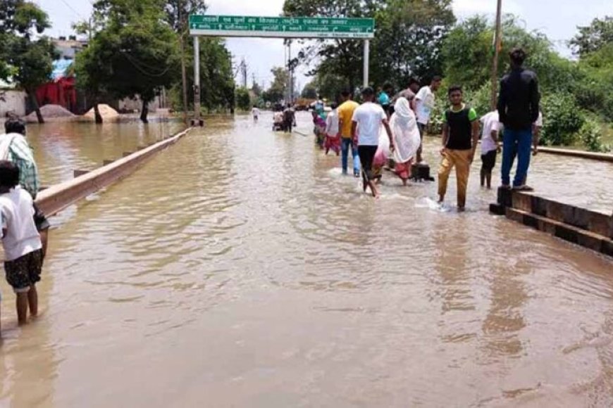 cg-में-भारी-बारिश-से-हालात-बिगड़े,-नदी-नाले-उफान-पर;-cm-साय-ने-सभी-कलेक्टरों-को-किया-अलर्ट