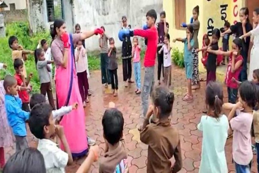 उज्जैन-की-बॉक्सर-दिव्या-नागर-बच्चों-को-अंतर्राष्ट्रीय-प्रतियोगिताओं-के-लिये-कर-रही-तैयार