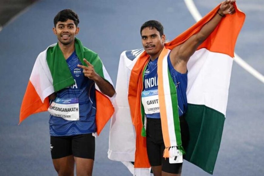 वित्त-मंत्री-ओपी-चौधरी-ने-राष्ट्रमंडल-खेल-2026-में-पदक-विजेता-दिलीप-महादु-गावित-एवं-मोहम्मद-बासिल-को-दी-बधाई