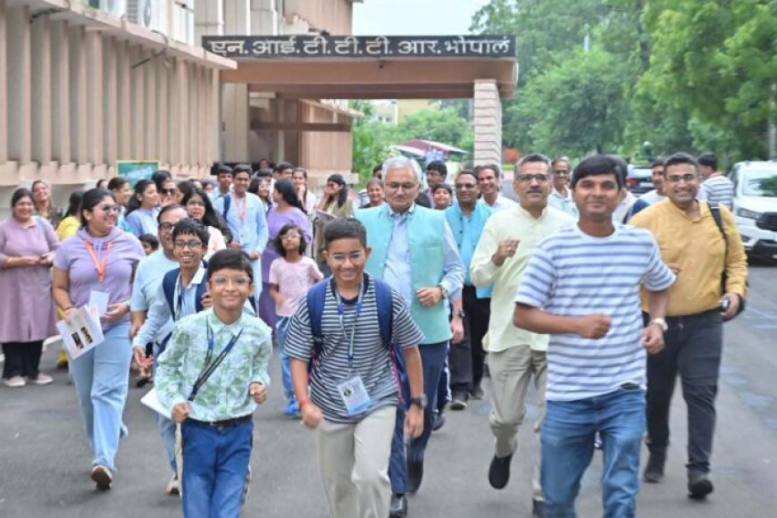 nitttr-भोपाल-में-नशामुक्त-भारत-अभियान-के-तहत-युवाओं-ने-जागरूकता-दौड़-लगाई