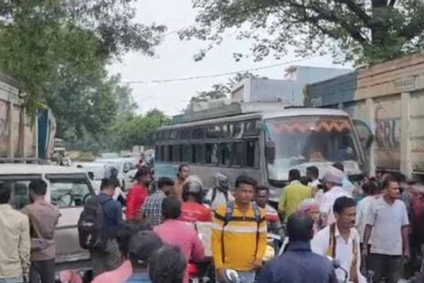 cg-में-बस-और-बोलेरो-की-जोरदार-टक्कर,-कई-यात्री-घायल