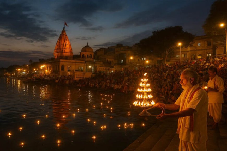 उज्जैन-के-रामघाट-पर-शिप्रा-आरती-को-लेकर-बवाल:-पुरोहितों-को-हटाया-गया,-महाकाल-समिति-के-बटुकों-ने-संभाली-कमान
